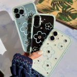 قاب گل آبی نگین دار