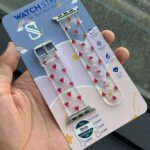 بند طرحدار اپل واچ پلاستیکی