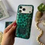 قاب پلنگی سبز زمردی