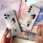 قاب شفاف دختر ادایی