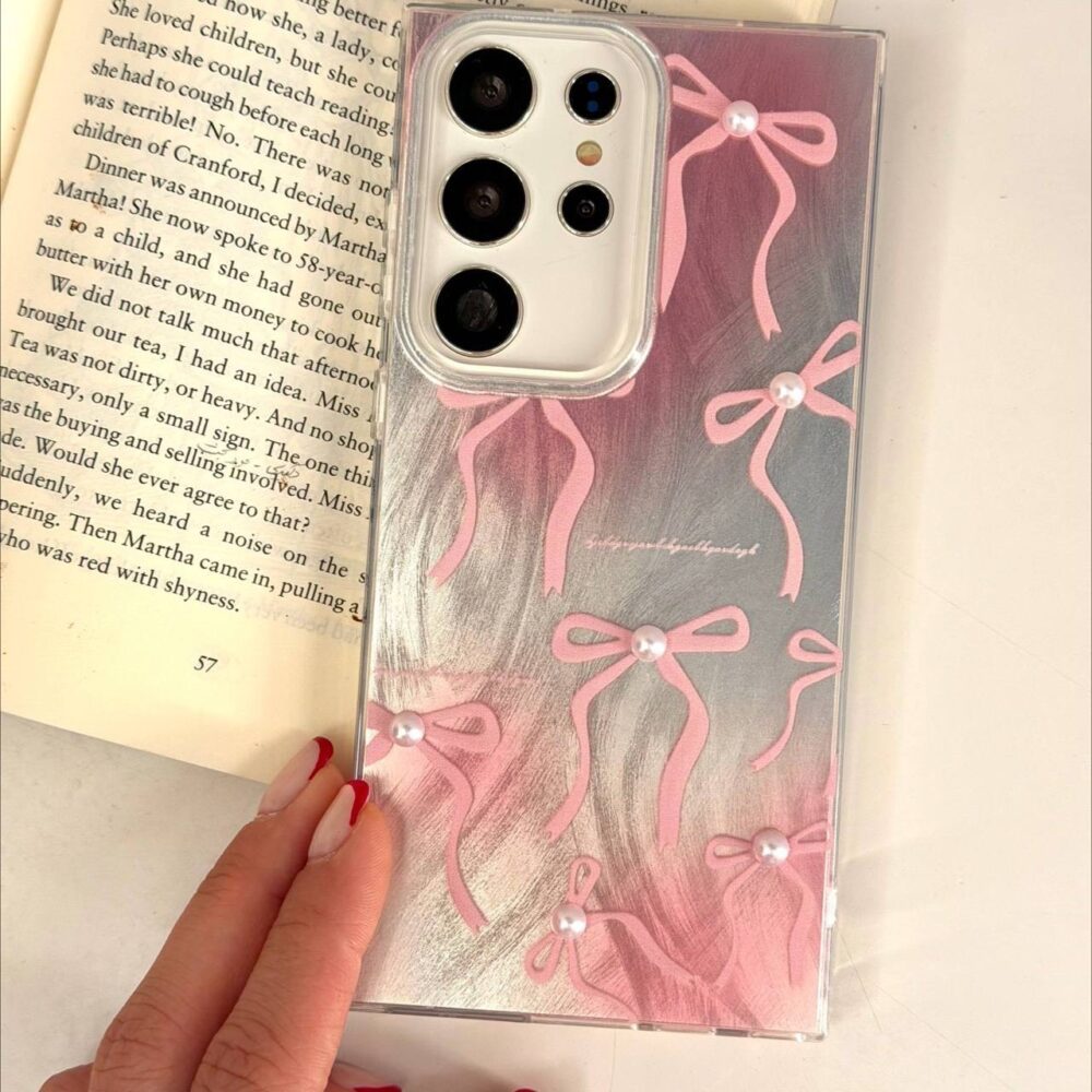 قاب پاپیون براش صورتی