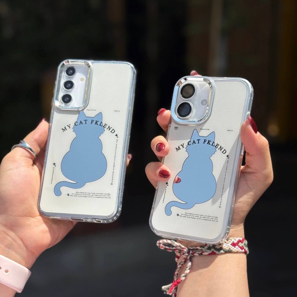 قاب گربه خجالتی آینه ای