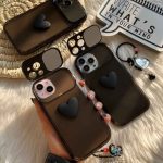 قاب قلب برجسته با بند و آویز