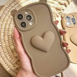 قاب قلبی گوش دار شکلاتی