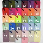 سیلیکون تک رنگ آیفون