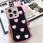 قاب قلب برجسته پاپیونی