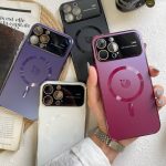 قاب مگ سیف دار لنز شیشه ای