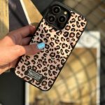 قاب پلنگی پشت چرم