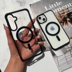 قاب پشت طلقی دور رنگی مگ سیف