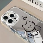 قاب گربه ملوس آیینه ای