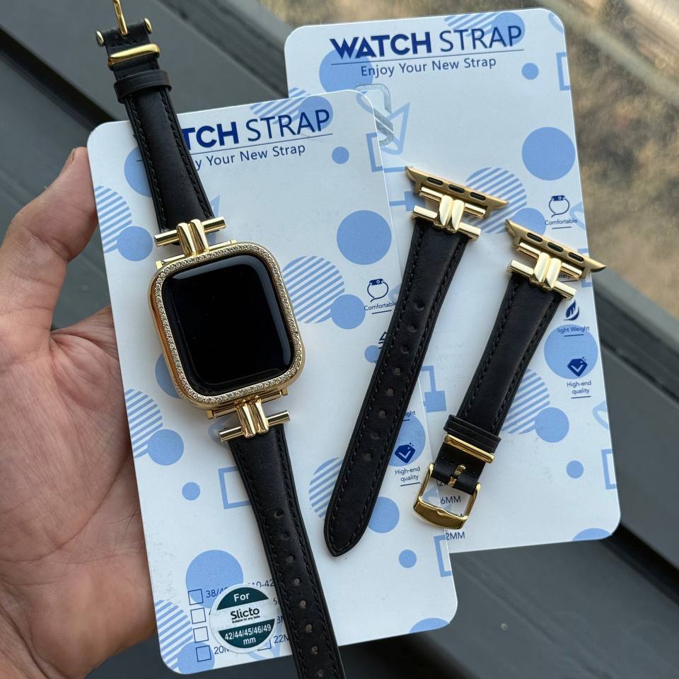 بند چرمی طرح گوچی اپل واچ