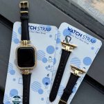 بند چرمی طرح گوچی اپل واچ