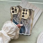 قاب پروانه نقره ایی