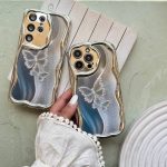 قاب پروانه نقره ایی