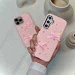قاب پاپیون مروارید صورتی