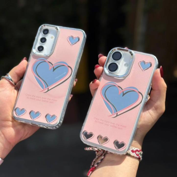 قاب قلب آیینه ای