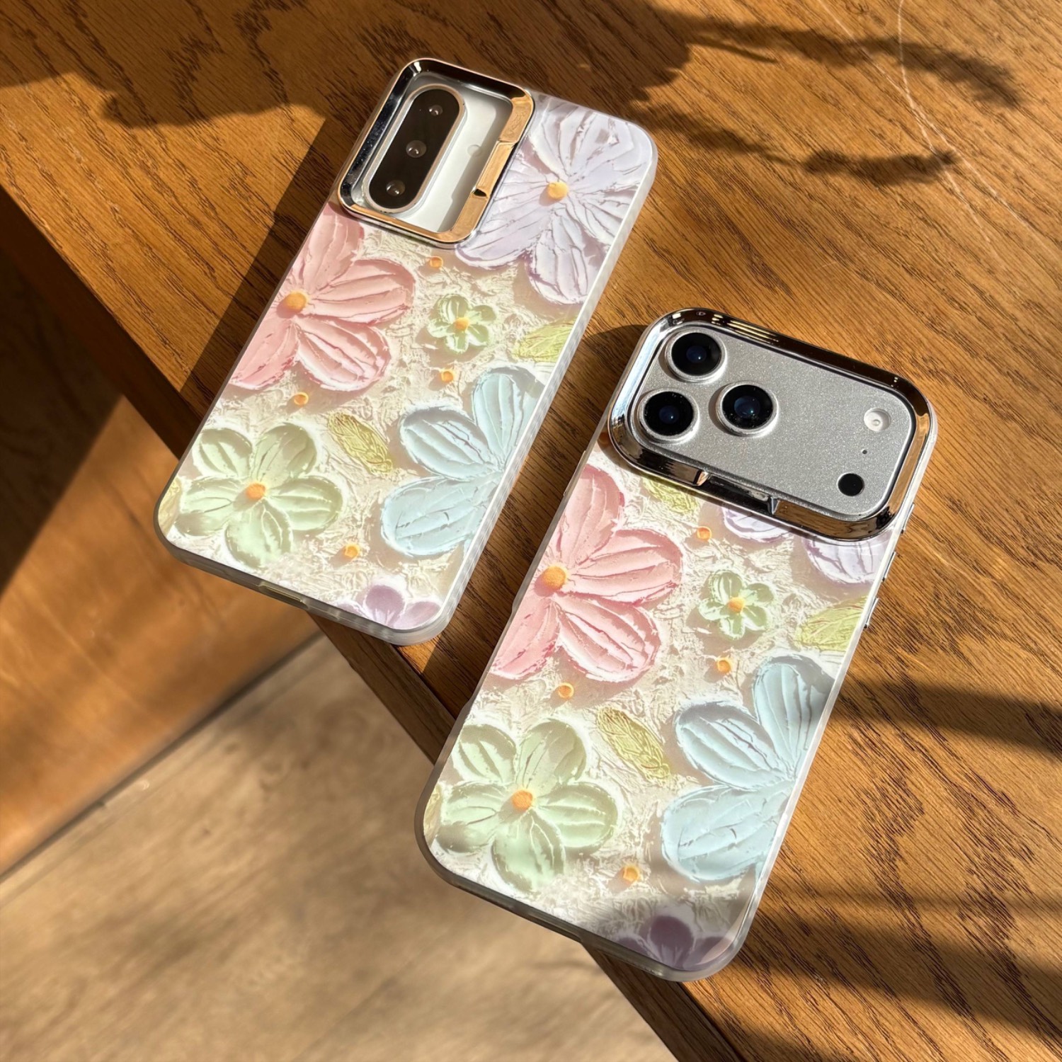 قاب گل آبرنگی سه بعدی