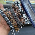 بند اپل واچ چرمی پلنگی