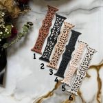 بند اپل واچ سیلیکونی پلنگی