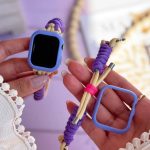 بند اپل واچ بافت بنفش