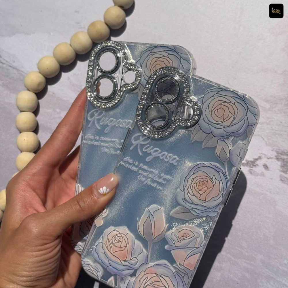 قاب گل یخ آبی