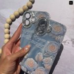 قاب گل یخ آبی