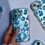 قاب پلنگی پاستیلی آبی - Image 2