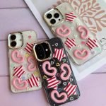 قاب آبنبات ستاره و قلب برجسته