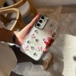 قاب پروانه شاین صورتی