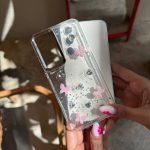 قاب پروانه شاین صورتی