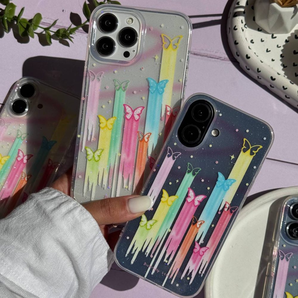 قاب پروانه رنگین کمانی