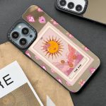 قاب طرحدار آینه ایی کد 03