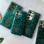 قاب پلنگی سبز زمردی