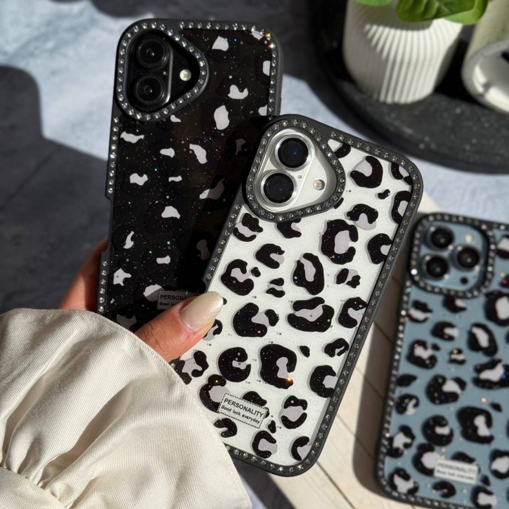 قاب پلنگی نگین دار