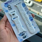 واچ سیلیکونی گل و پروانه برجسته