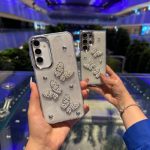 قاب قلب و پروانه مرواریدی شاین