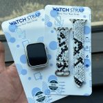 بند اپل واچ چرمی پوست ماری