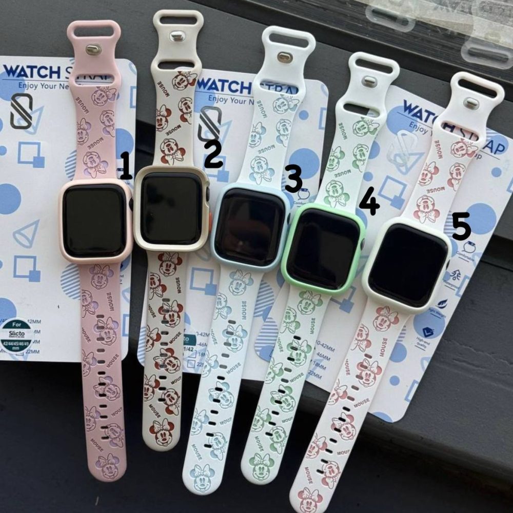 بند اپل واچ سیلیکونی مینی موس
