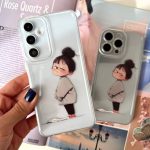 قاب شفاف دختر ادایی