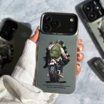 قاب سوکول طرح دار