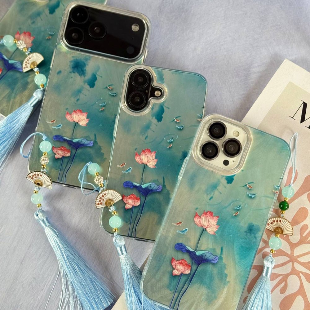 قاب گل نیلوفر آبی