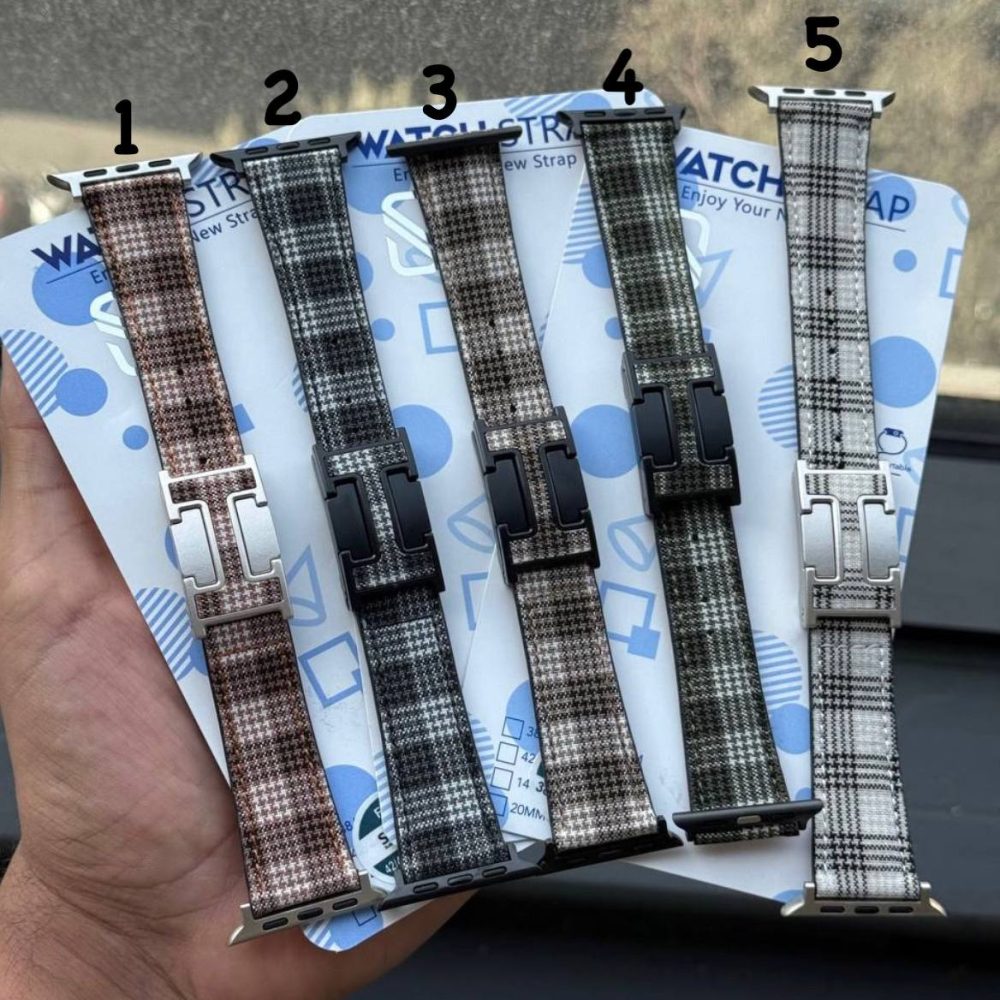 بند چرمی هرمس چهارخانه