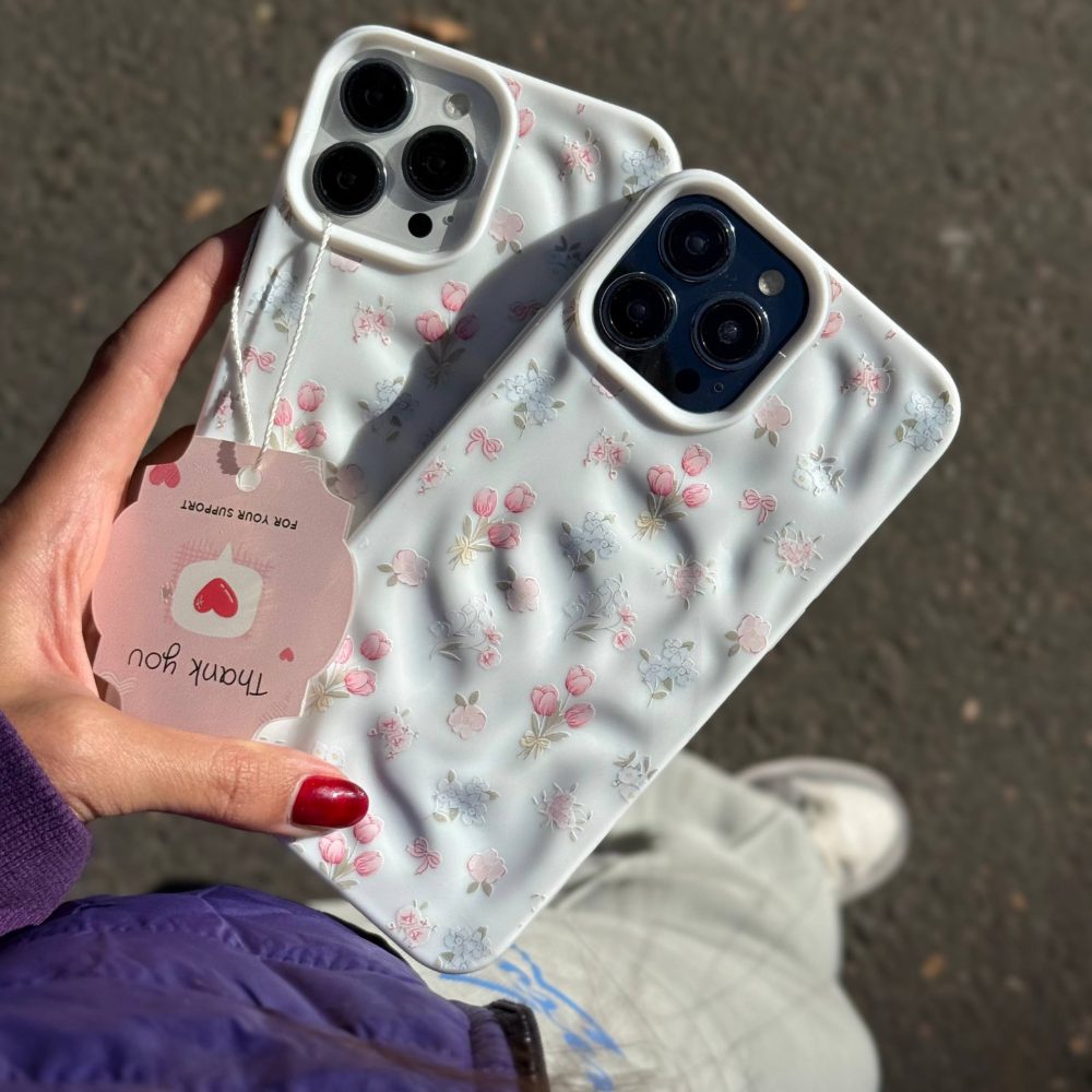 قاب گل بهاری موجی