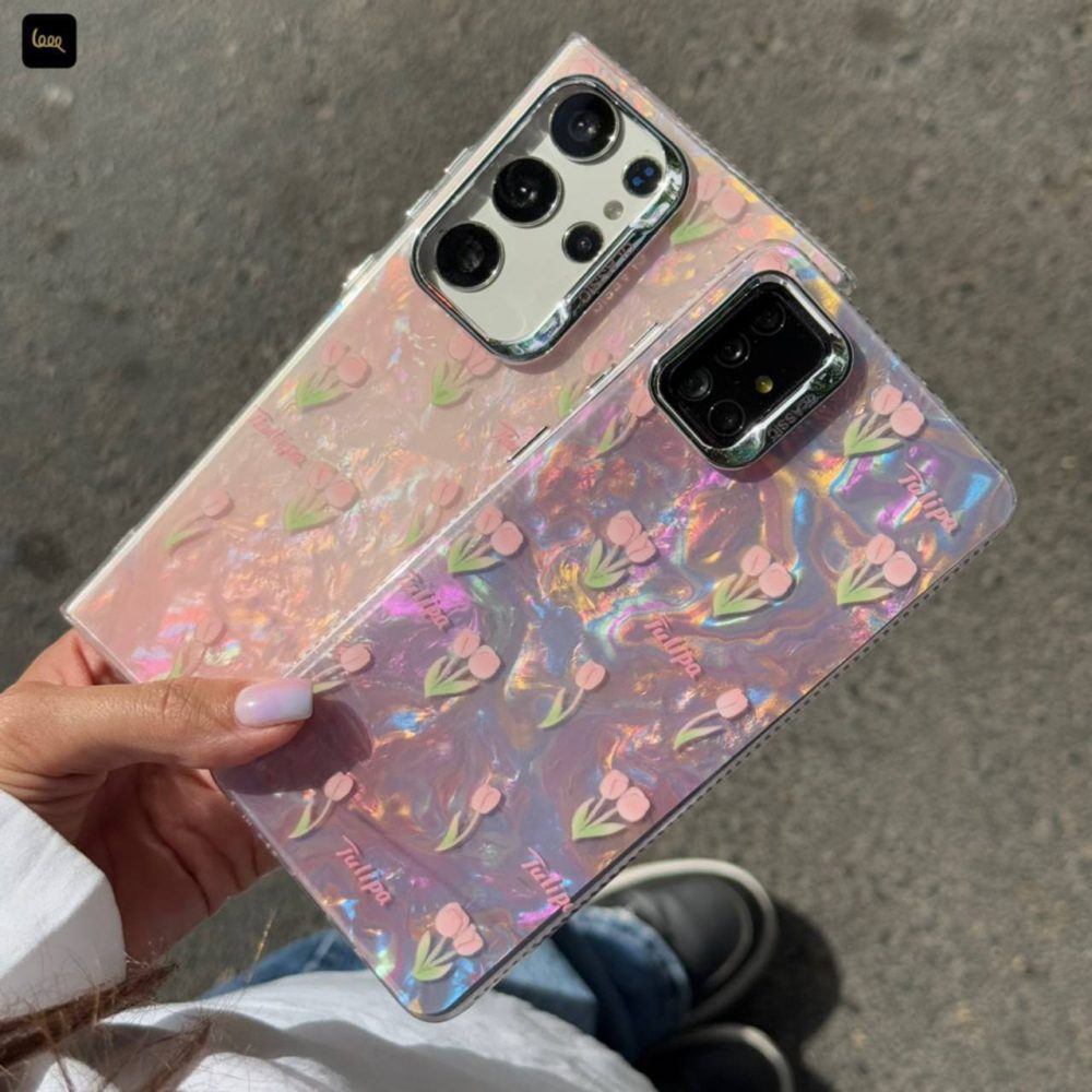 قاب گل لاله صدفی