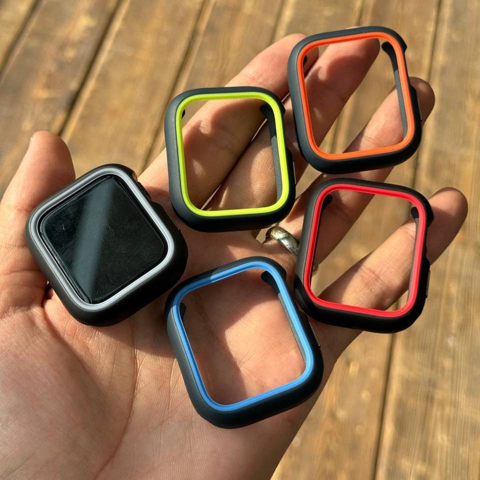 محافظ واچ ژله ای دورنگ محافظ واچ ژله ای دورنگ