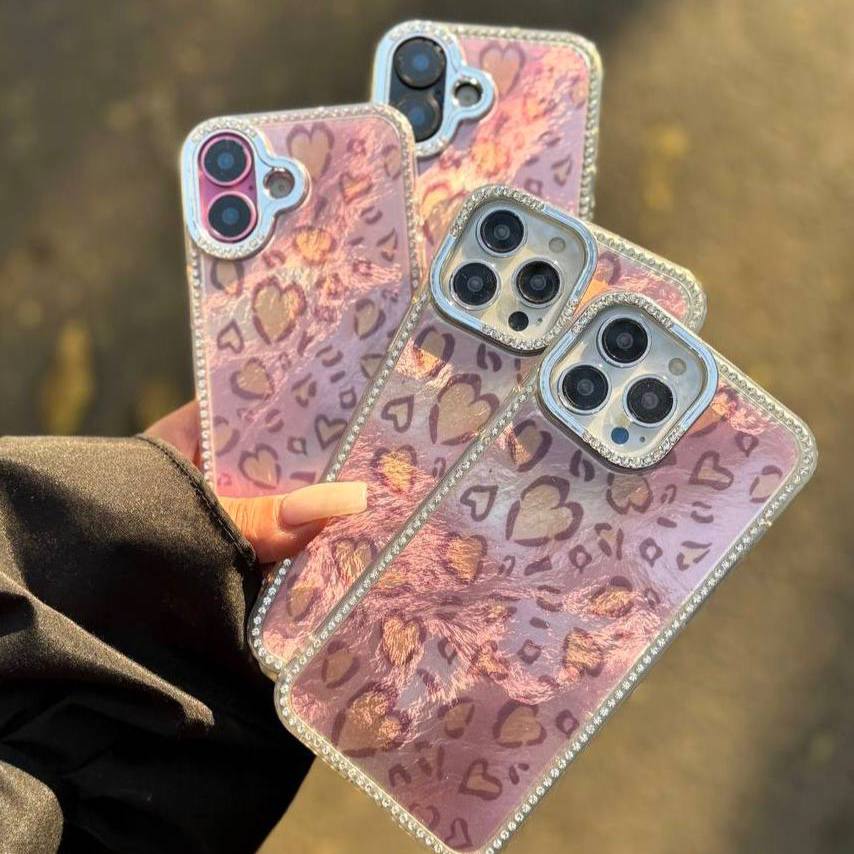 قاب پلنگی صورتی