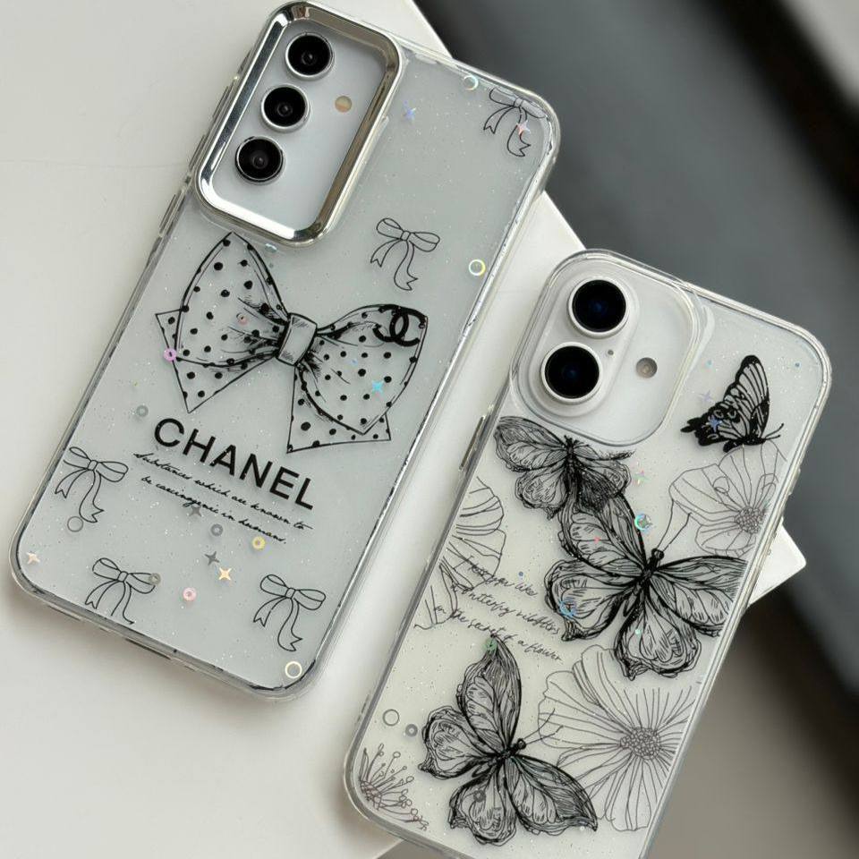 قاب پشت شفاف طرحدار