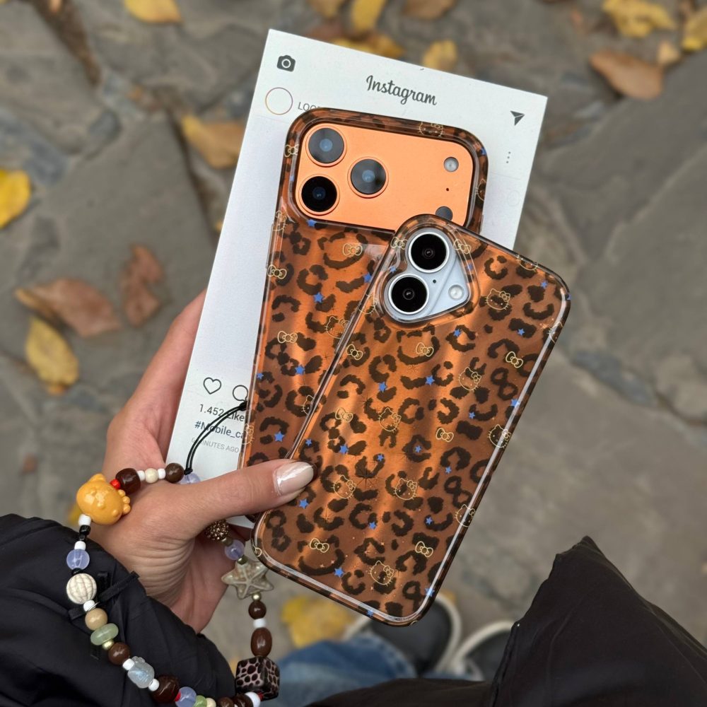 قاب پلنگی کیتی همراه با آویز