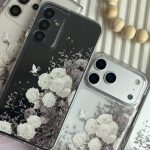 قاب گل رز سفید