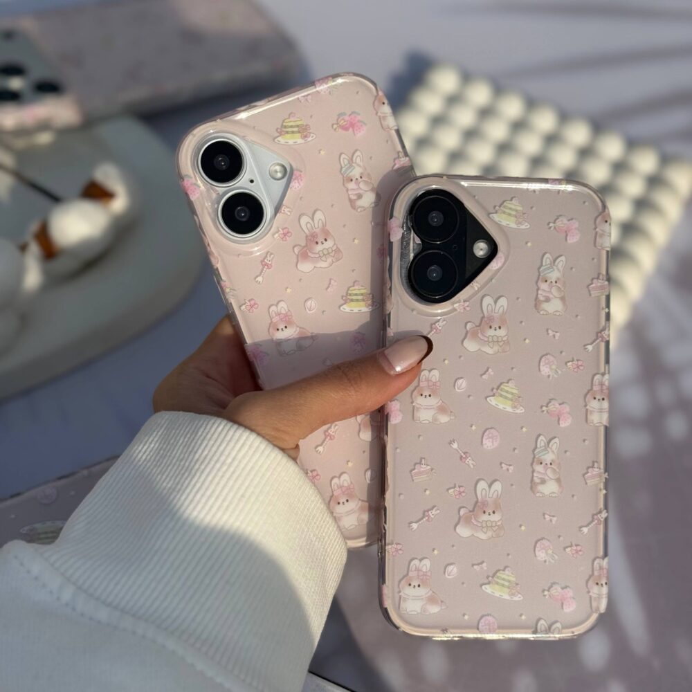 قاب خرگوش صورتی